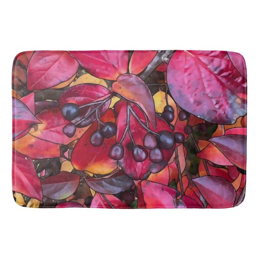 Herfst Chokecherries - grote badmat (Voorkant)