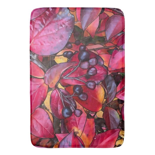 Herfst Chokecherries - grote badmat (Voorkant Verticaal)