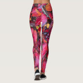 Herfst Chokecherries - Leggings (Achterkant)