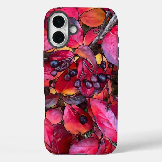 Herfst Chokecherries - Stoere Telefoonhoes Case-Mate iPhone Case (Achterkant)