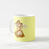 Herfst Christelijke Engel Koffiemok (Voorkant links)