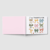 Herfst Christelijke Thanksgiving Gastenboek (Volledig)