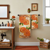  Herfst chrysanthema Bad Handdoek