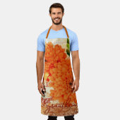  Herfst chrysanthema Schort (Gedragen)