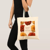 Herfst Chrysanthemum Bruidsmeisje Tote Bag (Voorkant (product))