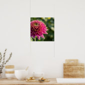 Herfst Chrysanthemum Graphic Poster (Keuken)