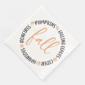 Herfst Cirkel Servet (Hoek)