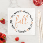 Herfst Cirkel Servet (Insitu)