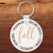 Herfst Cirkel Sleutelhanger (Voorkant)