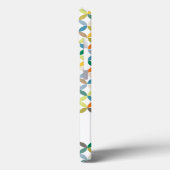 Herfst cirkelblad grafische vormaanduiding Case-Mate iPhone case (Achterkant / Links)