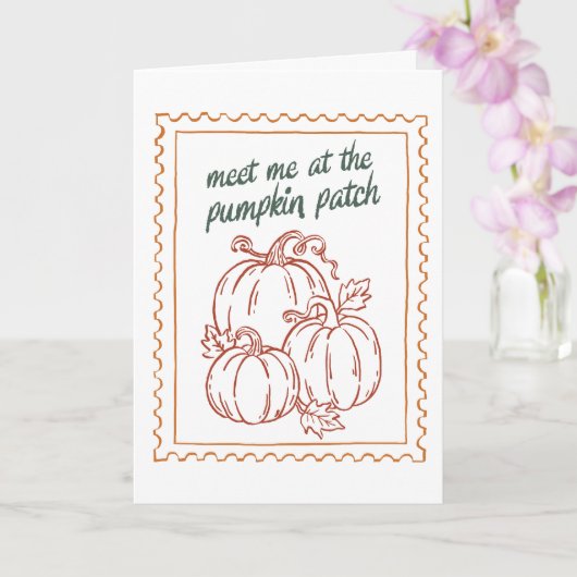 Herfst citaat  kaart (Orchidee)