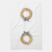 Herfst Citrus Krans Keuken Handdoek (Verticaal)