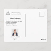 Herfst Client Vastgoedmarketing Briefkaart (Achterkant)