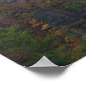 Herfst Cliffside Foto Poster (Hoek)