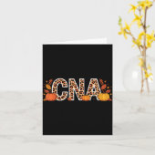 Herfst Cna Fall Gecertificeerd Verpleegster Assist Kaart (Gele Bloem)