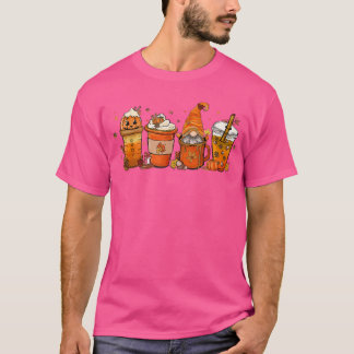 Herfst Coffee Pumpkin Spice Latte Warm Cozy Aut T-shirt