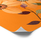 Herfst Collectie Abstract herfst Collage Poster (Hoek)