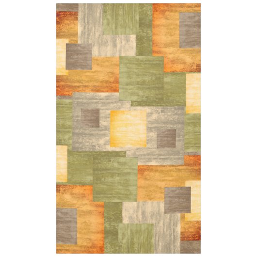 Herfst Color Blocks Doek Tafelkleed (Voorkant)