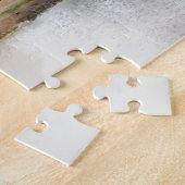 Herfst Color Tree by a Pond Art Puzzel (Zijkant)