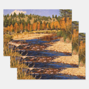 Herfst Colorado Mountains Inpakpapier Vel