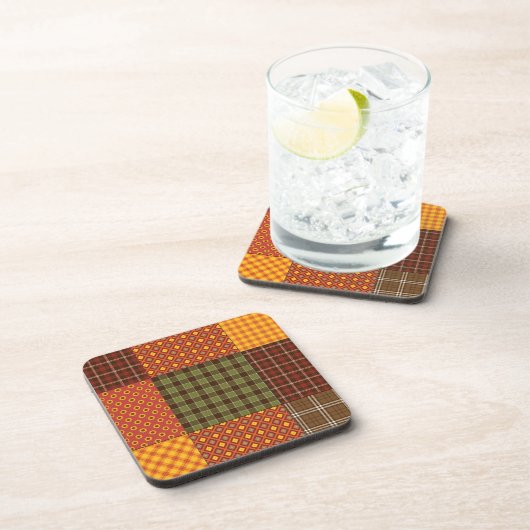 Herfst Comfort Quilt Bier Onderzetter (Rechterzijde)