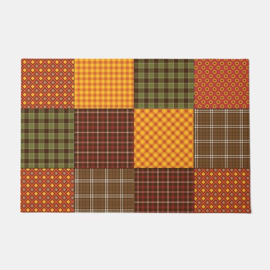 Herfst Comfort Quilt Deurmat (Voorkant)