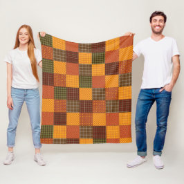 Herfst Comfort Quilt Fleece Deken