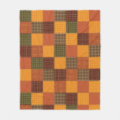 Herfst Comfort Quilt Fleece Deken (Voorkant)