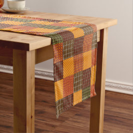 Herfst Comfort Quilt Korte Tafelloper