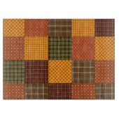 Herfst Comfort Quilt Snijplank (Voorkant)