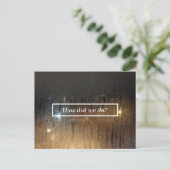 herfst - commentaarkaart briefkaart (Staand voorkant)