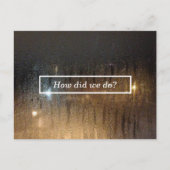 herfst - commentaarkaart briefkaart (Voorkant)