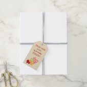 Herfst Controle Bladeren Appels GEMAAKT MET LIEFDE Cadeaulabel (Met Touw)