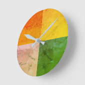 Herfst COOL Rustic Ronde Klok (Hoek)