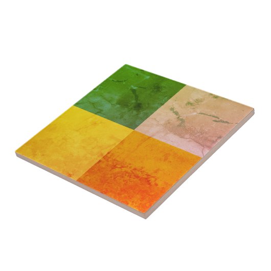 Herfst COOL Rustic Tegeltje (Zijkant)