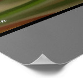 Herfst Cornucopia Abstracte kunst verlicht teken Poster (Hoek)