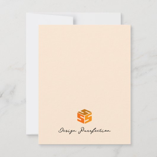 Herfst Cornucopia Feestdagenkaart (Achterkant)