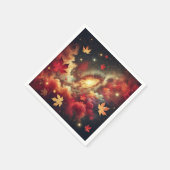 Herfst Cosmic Cloudy Nebula Découpage Napkins Servet (Hoek)
