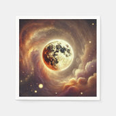 Herfst Cosmic Harvest Moon Découpage Napkins Servet (Voorkant)
