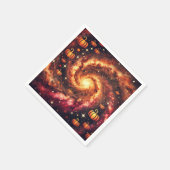 Herfst Cosmic Pumpkin Spice Découpage Napkins Servet (Hoek)