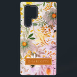 Herfst Cottage Tuin Samsung Galaxy Hoesje<br><div class="desc">Voeg een vleugje charme en elegantie toe aan uw Samsung Galaxy S22 Ultra met ons Autumn Cottage Garden hoesje. Het prachtige patroon van tuinhuisje bloemen in herfsttinten met een vleugje roze brengt een frisse wind op uw apparaat. Niet alleen beschermt het je telefoon tegen krassen en stoten, maar het voegt...</div>