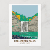 Herfst Creek Herfst State Park Tennessee Briefkaart (Voorkant)