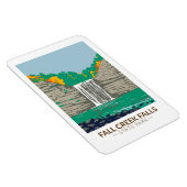 Herfst Creek Herfst State Park Tennessee  Magneet (Rechterzijde)