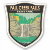 Herfst Creek Herfst State Park Tennessee  Sticker (Voorkant)