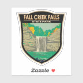 Herfst Creek Herfst State Park Tennessee Sticker (Vel)