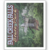 HERFST CREEK HERFST STATE PARK - TENNESSEE USA STICKER (Voorkant)