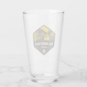 Herfst Creek Herfsten State Park Tennessee Glas (Achterkant)