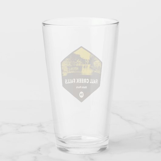 Herfst Creek Herfsten State Park Tennessee Glas (Achterkant)