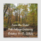 Herfst Creek in Laurel Hill State Park Save the Da (Voorkant)