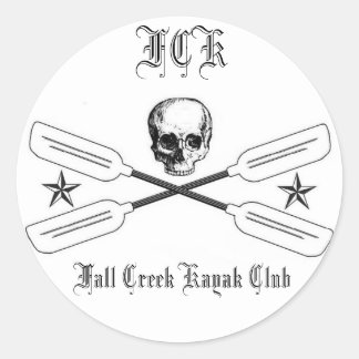 Herfst Creek Kayak Logo Sticker